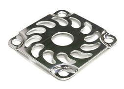 C26733silver Metal Cooling Fan Cover For 30x30mm Fan Size