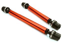Obm-1367red Cnc Center Drive Shafts For Axial 1/10 Rr10 Bomb